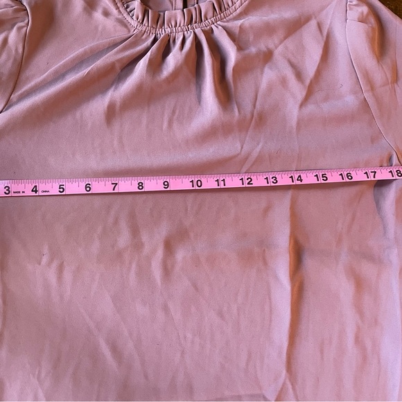 Pink Ruffle Neck Top - Picture 4 of 6